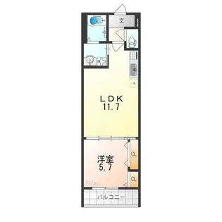 エルデ 高松東【2階】の間取り