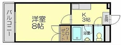 クレシェンド【3階】の間取り