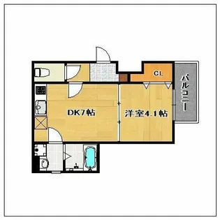 Eve下山門【3階】の間取り