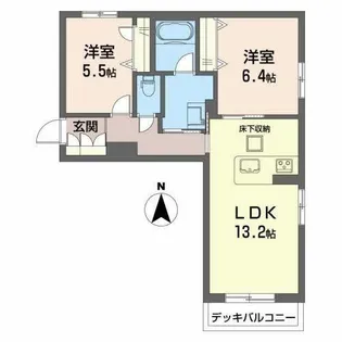 サクラ・メゾン西大寺【0101号室】の間取り
