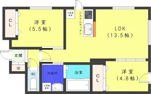 Kino【2階】の間取り