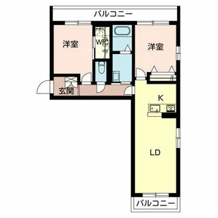 エクラージュ【0301号室】の間取り