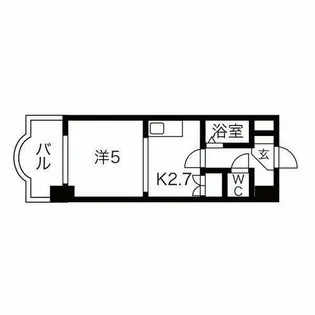 ル・ソレイユ【703号室】の間取り