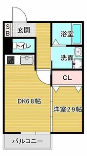 Smith堺【3階】の間取り