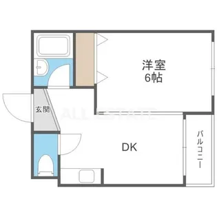 ミレ21【6階】の間取り