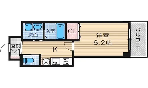 Tukasaレジデンス【303号室】の間取り