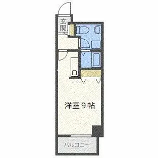 アクア福島【3階】の間取り
