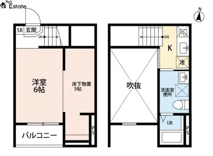 Ju-Jitsu Terrace【1階】の間取り