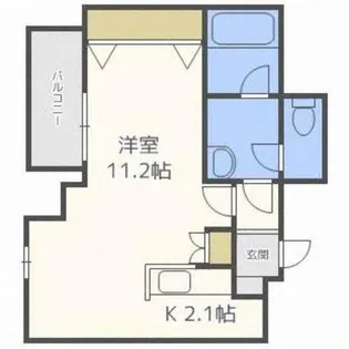 ノンナ ミーア【4階】の間取り