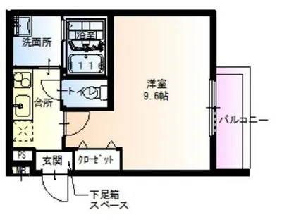 大阪府守口市大日東町【アパート】の間取り