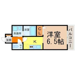 パセオ吹上【1階】の間取り