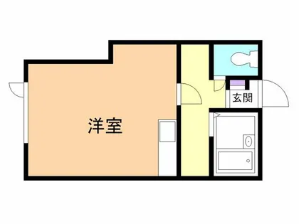 ハイツ中村【102号室】の間取り