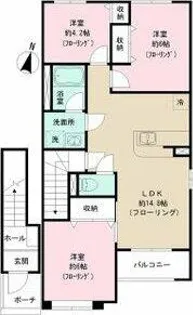 アネックスⅡ【2階】の間取り