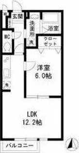 ソルティ アルデイア【202号室】の間取り