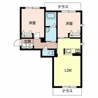 ベレオコスモ【0101号室】の間取り