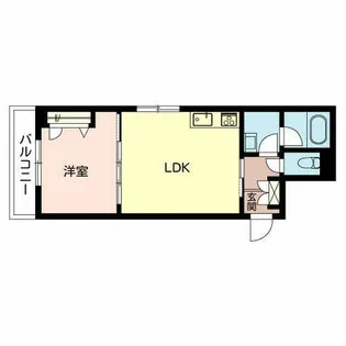 シャーメゾン 碧空【0302号室】の間取り