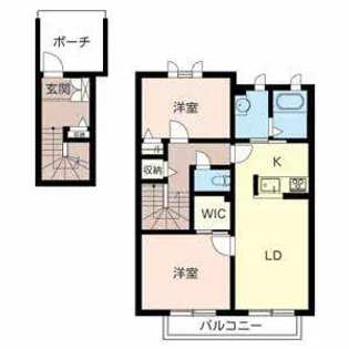 ソシア ウイング【0202号室】の間取り