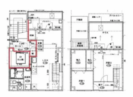 GraceMaisonTanimachi6【701号室】の間取り