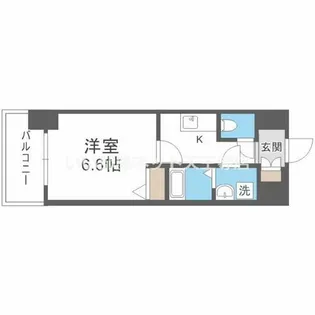 ベイサイドパークOSAKAサウスレジデンシス【10階】の間取り