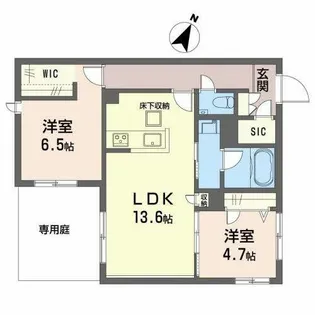 シャーメゾン マーリエIII【0103号室】の間取り