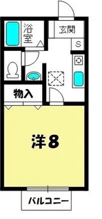 エストヴィラージュⅠ【1階】の間取り