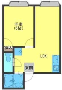 萱島ツインマンション【3階】の間取り