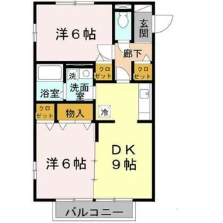 プチ・グリーン【1階】の間取り