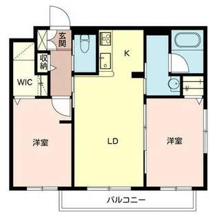 シャーメゾン・クライム【0201号室】の間取り