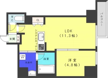 F012KOTONI【7階】の間取り