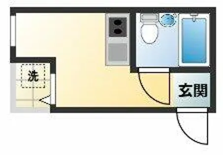 RIZEONE東住吉Ⅱ【4階】の間取り