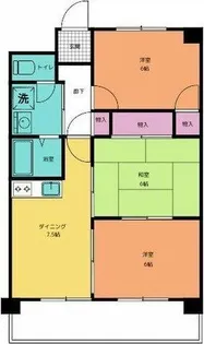 リバティーフォレスト【4階】の間取り