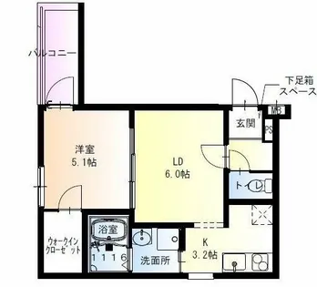 フジパレス正雀本町ノース【3階】の間取り