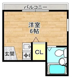 大阪府大阪市城東区関目3丁目【マンション】の間取り