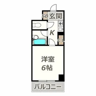 アヴァンセ播磨町【8階】の間取り