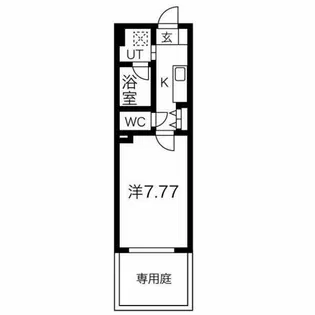 アールズコート千種イースト【1階】の間取り