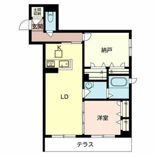 グリーンスコープシャーメゾン【0102号室】の間取り