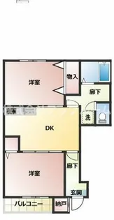 風見館【1階】の間取り