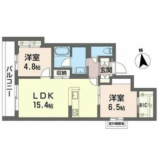 シャーメゾン 東雲 子育て支援【0302号室】の間取り