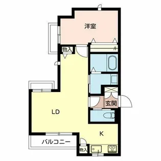 シャーメゾン スペランツァ【0203号室】の間取り