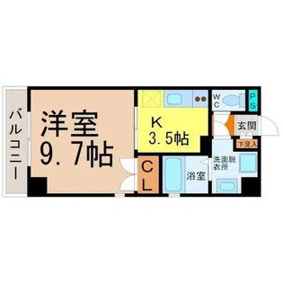 ウイステリア【4階】の間取り