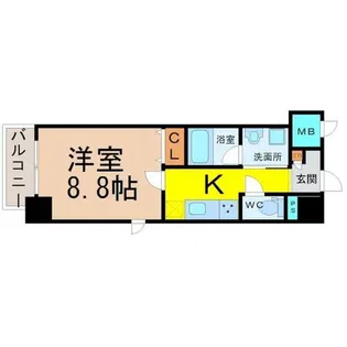 プラチナム【7階】の間取り
