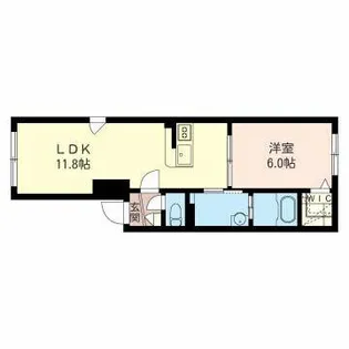 Fine311【00301号室】の間取り