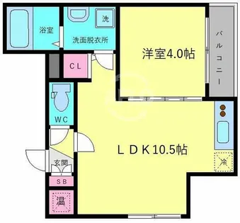 GRANDIR新深江【3階】の間取り