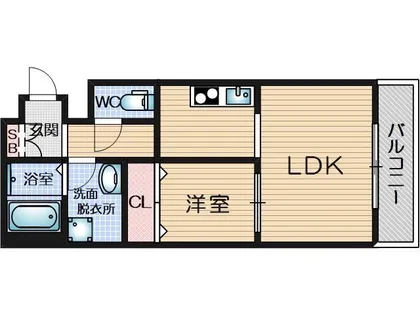 シャーメゾンCELSUS【208号室】の間取り