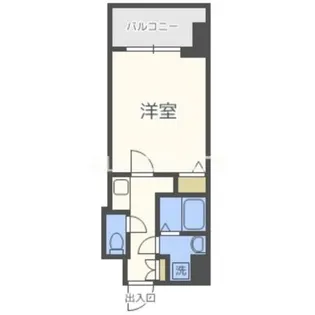 S-RESIDENCE緑橋駅前【7階】の間取り
