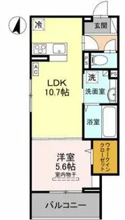 レクタス【1階】の間取り