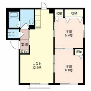 セレッソ栄通I【00202号室】の間取り