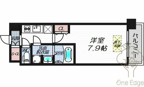 NORTH VILLAGE伍番館【4階】の間取り
