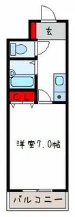 チェリーハイツ西山本【3階】の間取り