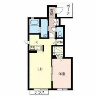 M.A.C.COURT【0103号室】の間取り